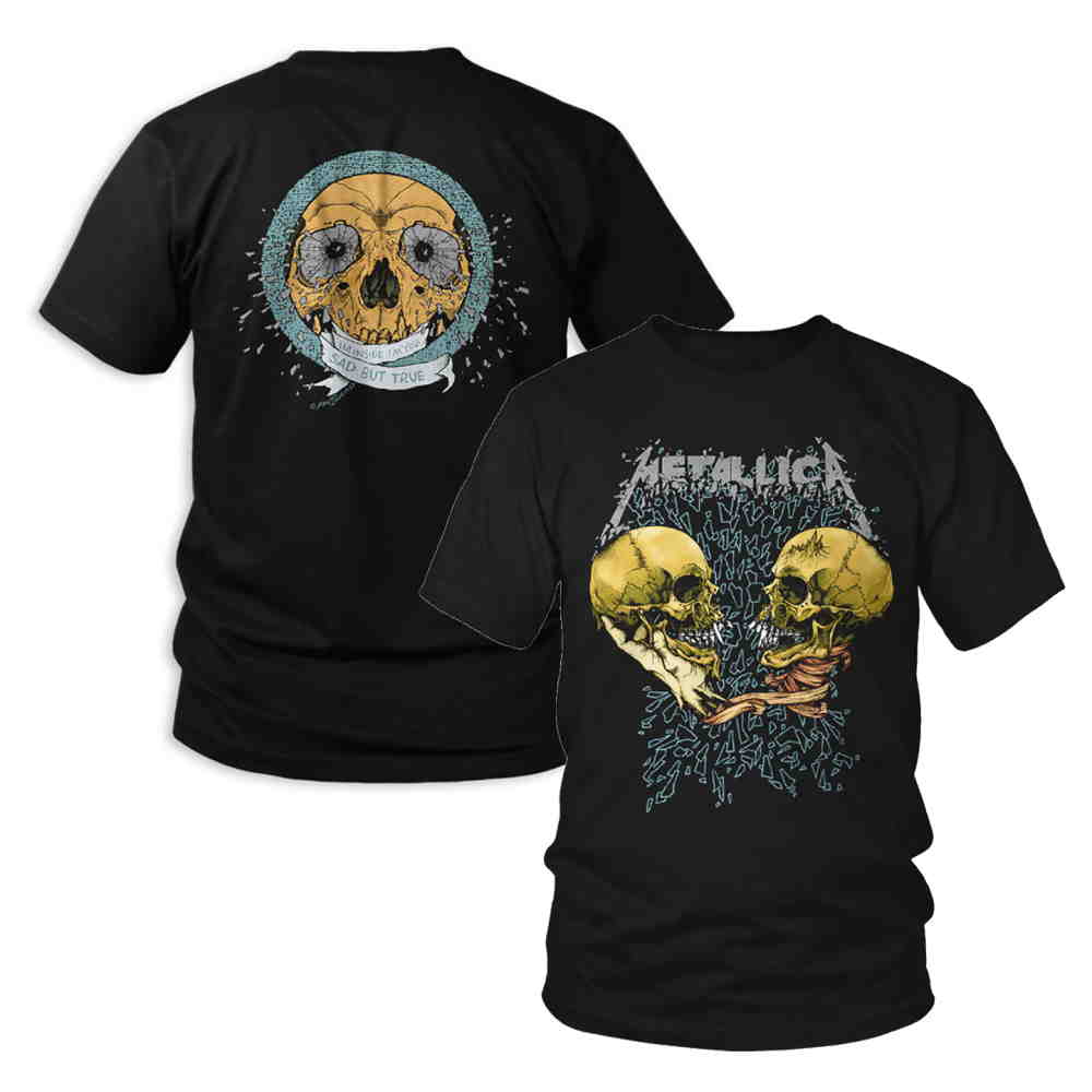 METALLICA メタリカ - SAD BUT TRUE / バックプリントあり / Tシャツ / メンズ - PGS